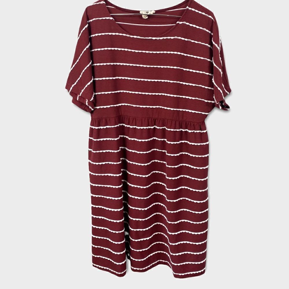 Betsey’s Boutique Red Striped Dress
